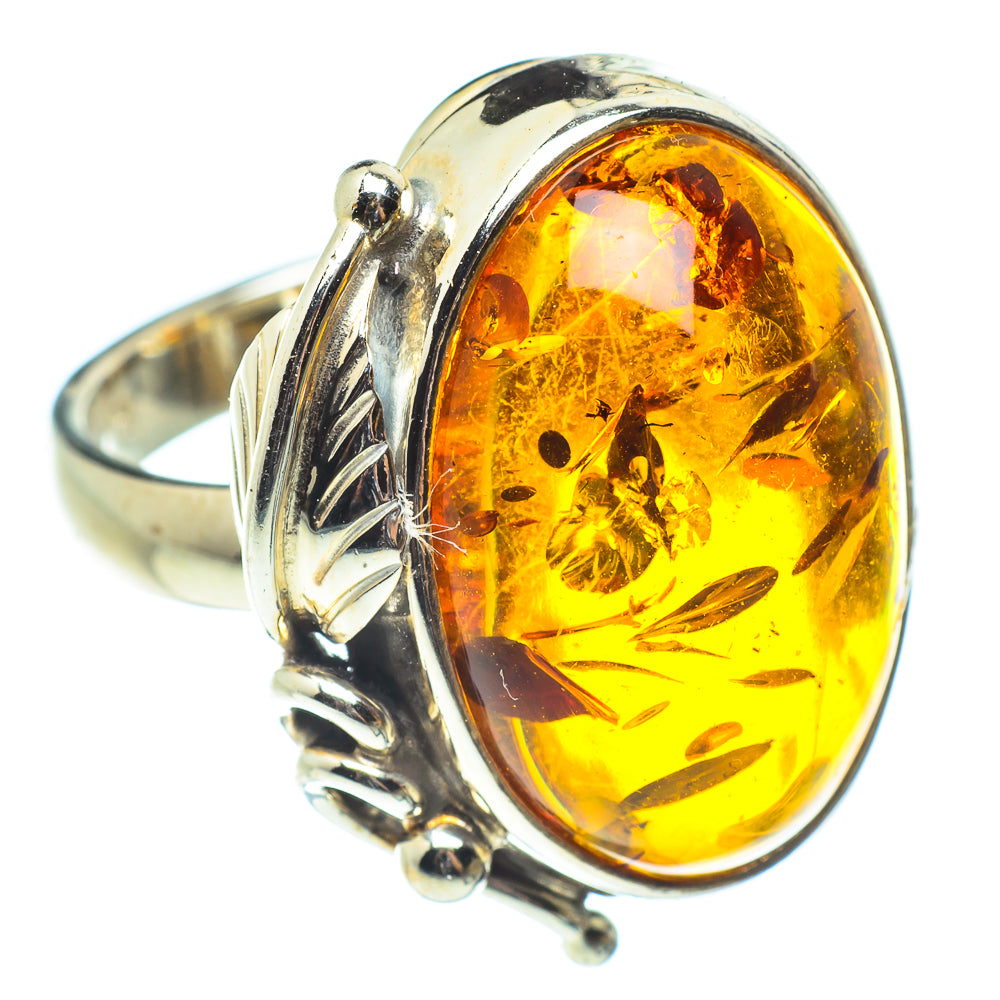 Baltic Amber Rings handcrafted by Anasilvercos - RING58403