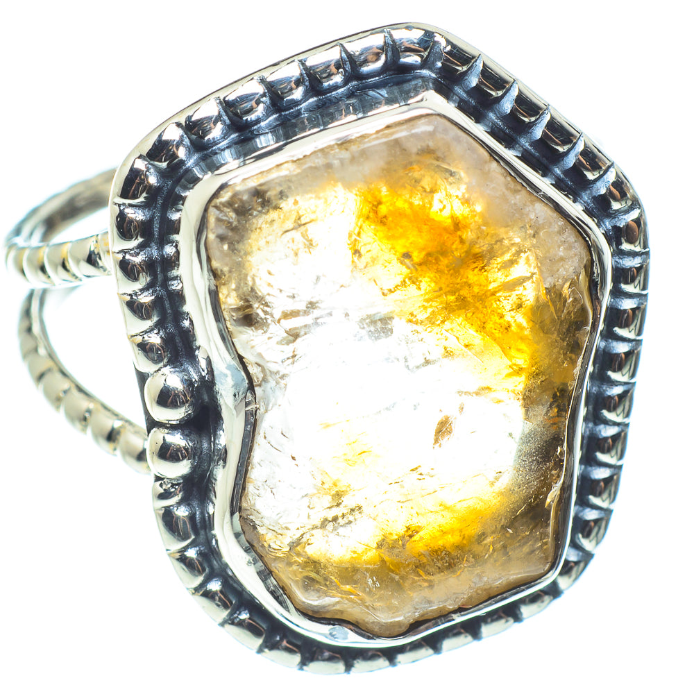 Citrine Rings handcrafted by Anasilvercos - RING58406