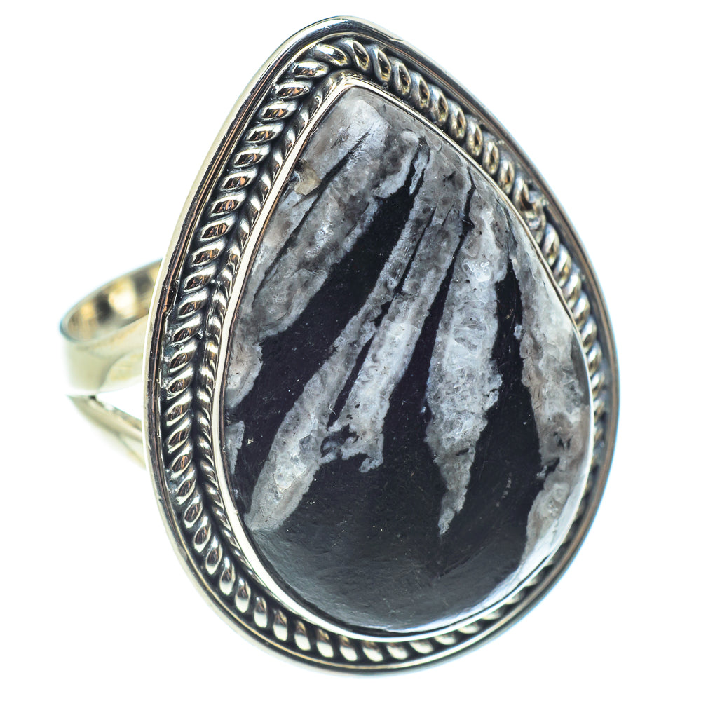 Chrysanthemum Stone Rings handcrafted by Anasilvercos - RING58407