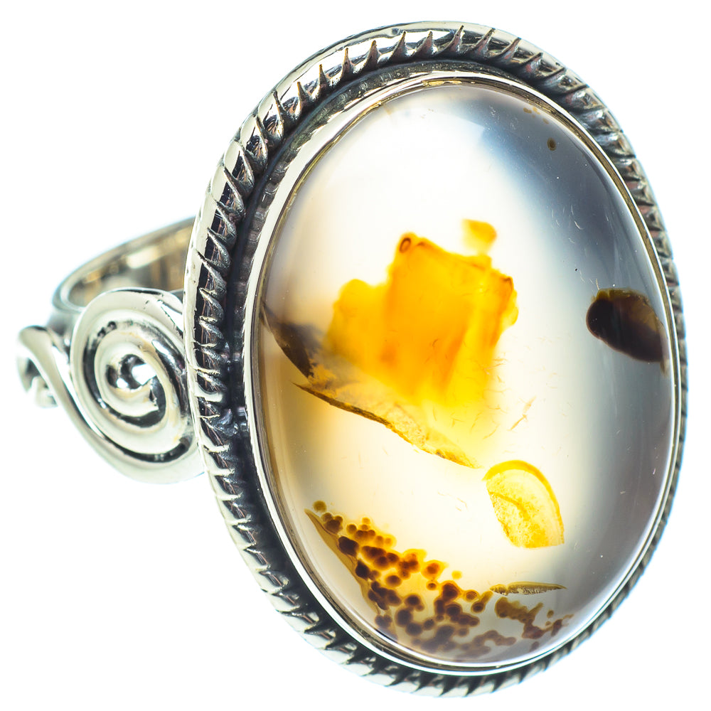 Montana Agate Rings handcrafted by Anasilvercos - RING58413