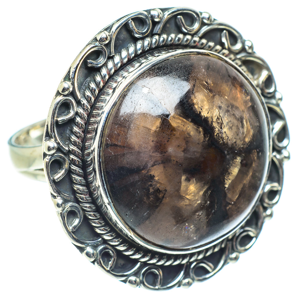 Chiastolite Rings handcrafted by Anasilvercos - RING58421