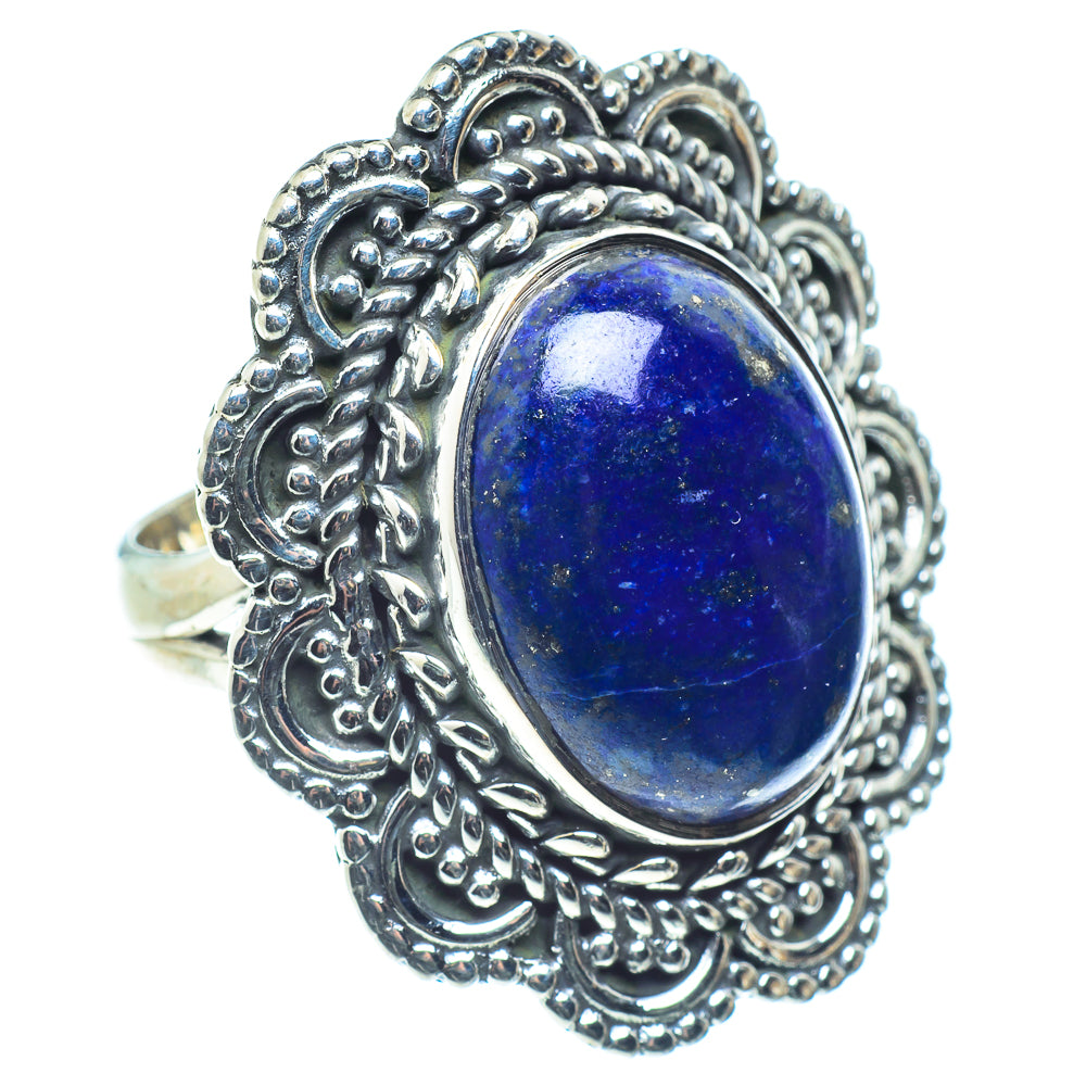 Lapis Lazuli Rings handcrafted by Anasilvercos - RING58431