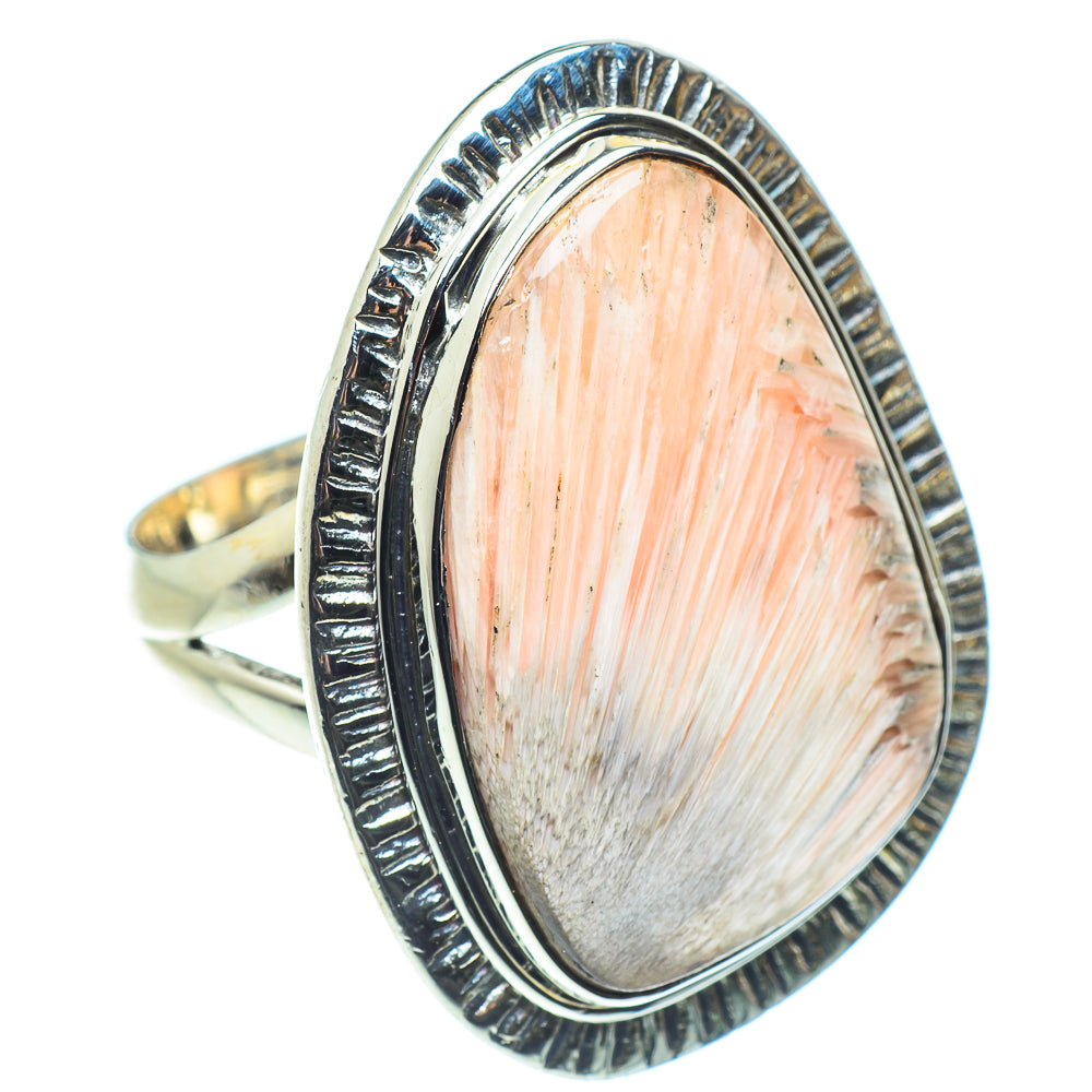 Scolecite Rings handcrafted by Anasilvercos - RING58445
