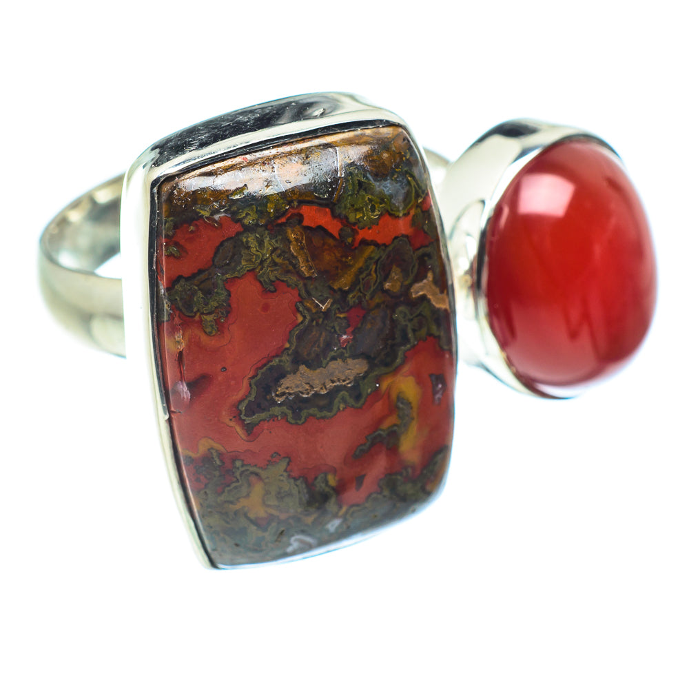 Moroccan Agate Rings handcrafted by Anasilvercos - RING58457