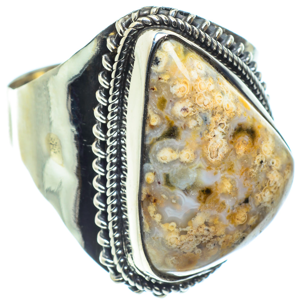 Ocean Jasper Rings handcrafted by Anasilvercos - RING58460