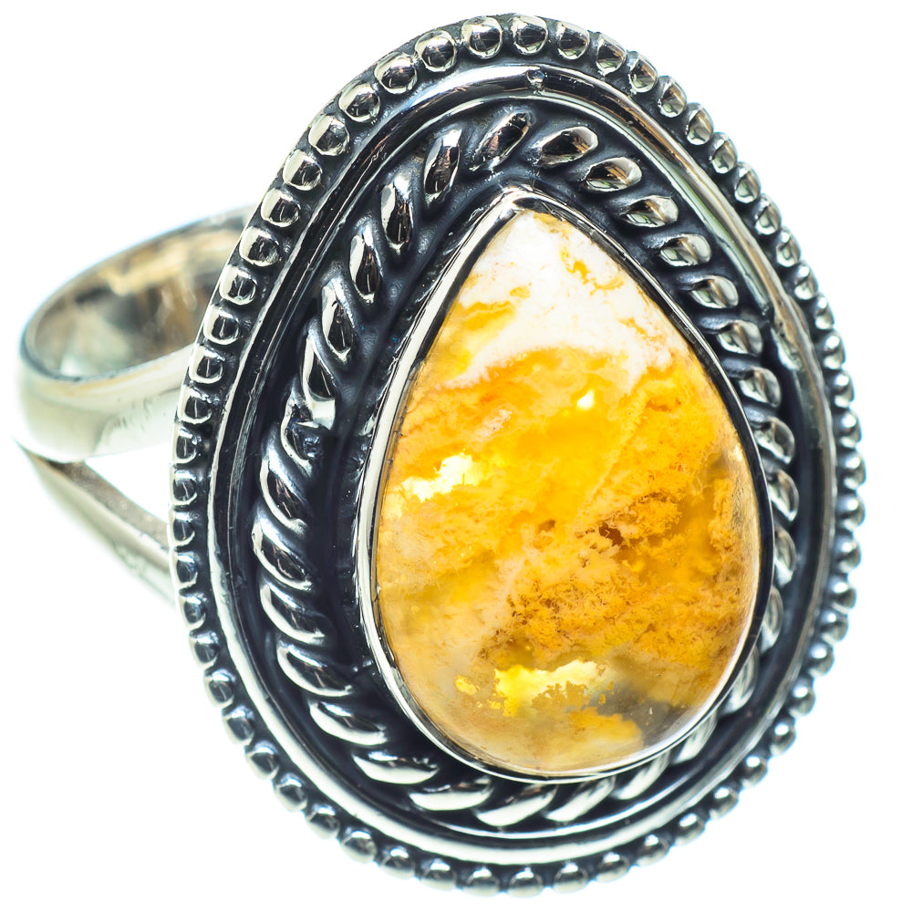 Ocean Jasper Rings handcrafted by Anasilvercos - RING58464