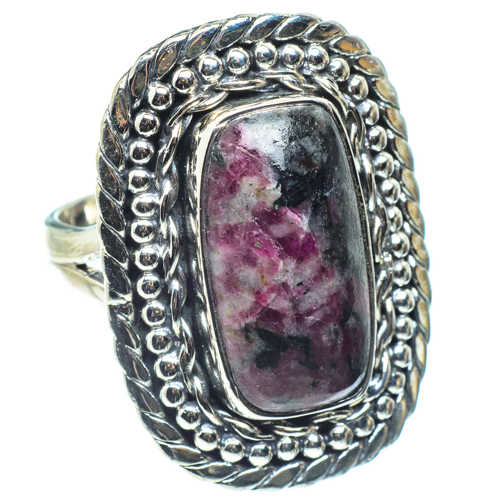 Russian Eudialyte Rings handcrafted by Anasilvercos - RING58486
