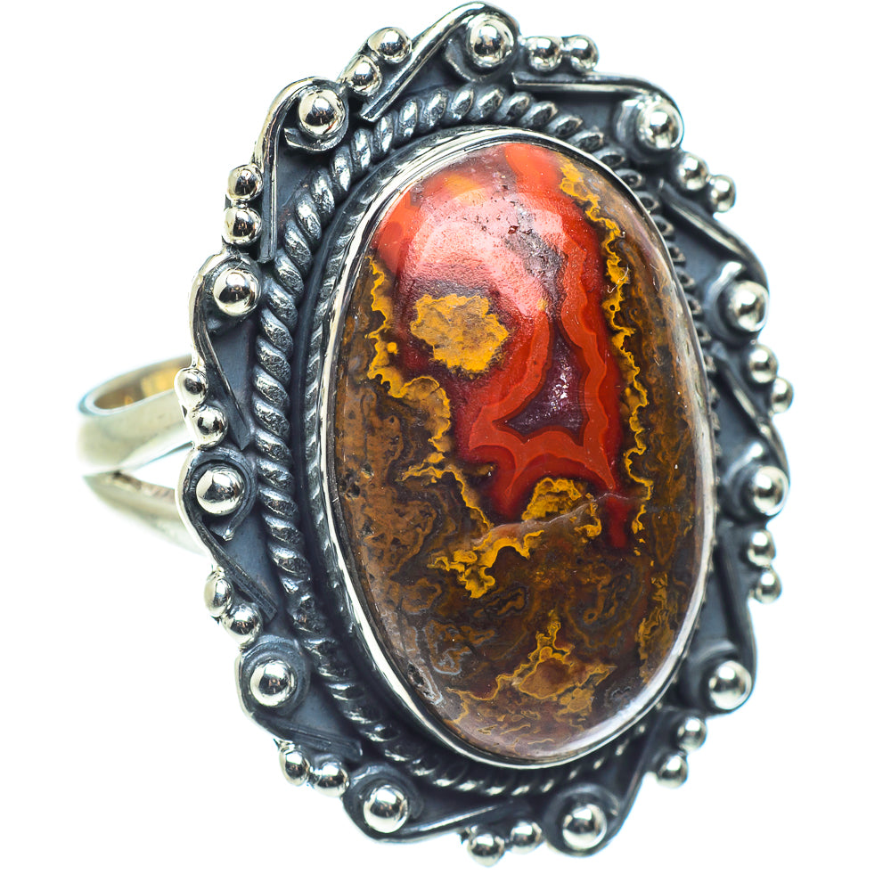 Moroccan Agate Rings handcrafted by Anasilvercos - RING58489