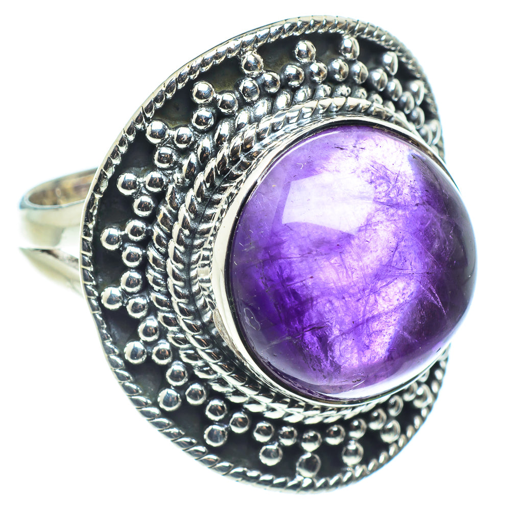 Amethyst Rings handcrafted by Anasilvercos - RING58493