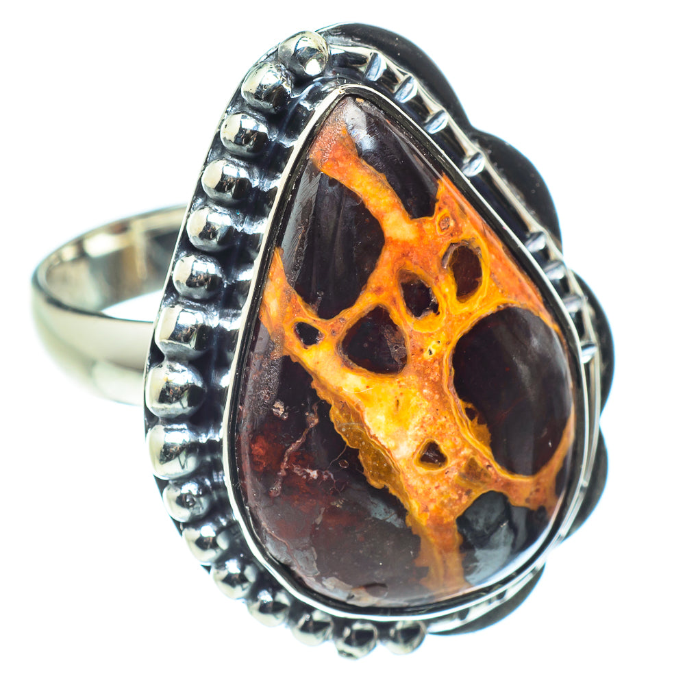Chert Breccia Rings handcrafted by Anasilvercos - RING58529