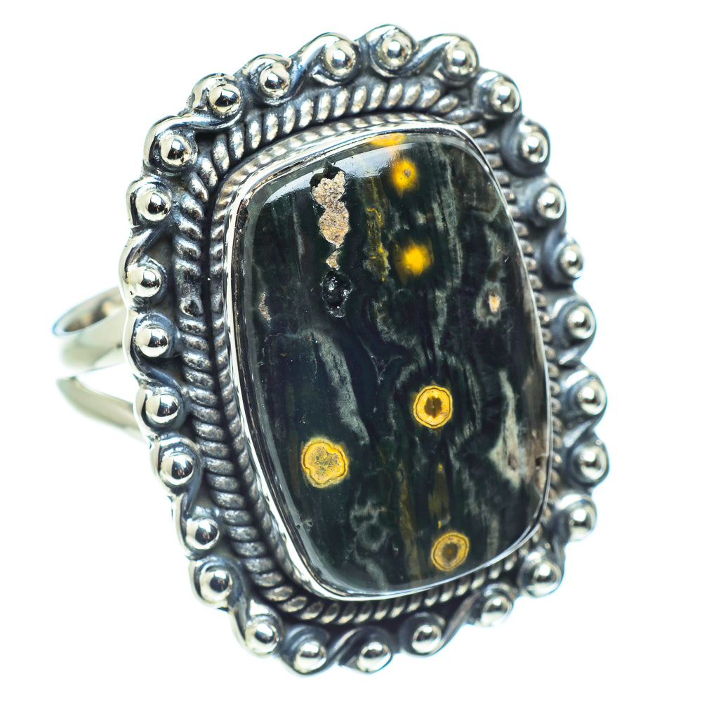 Ocean Jasper Rings handcrafted by Anasilvercos - RING58531