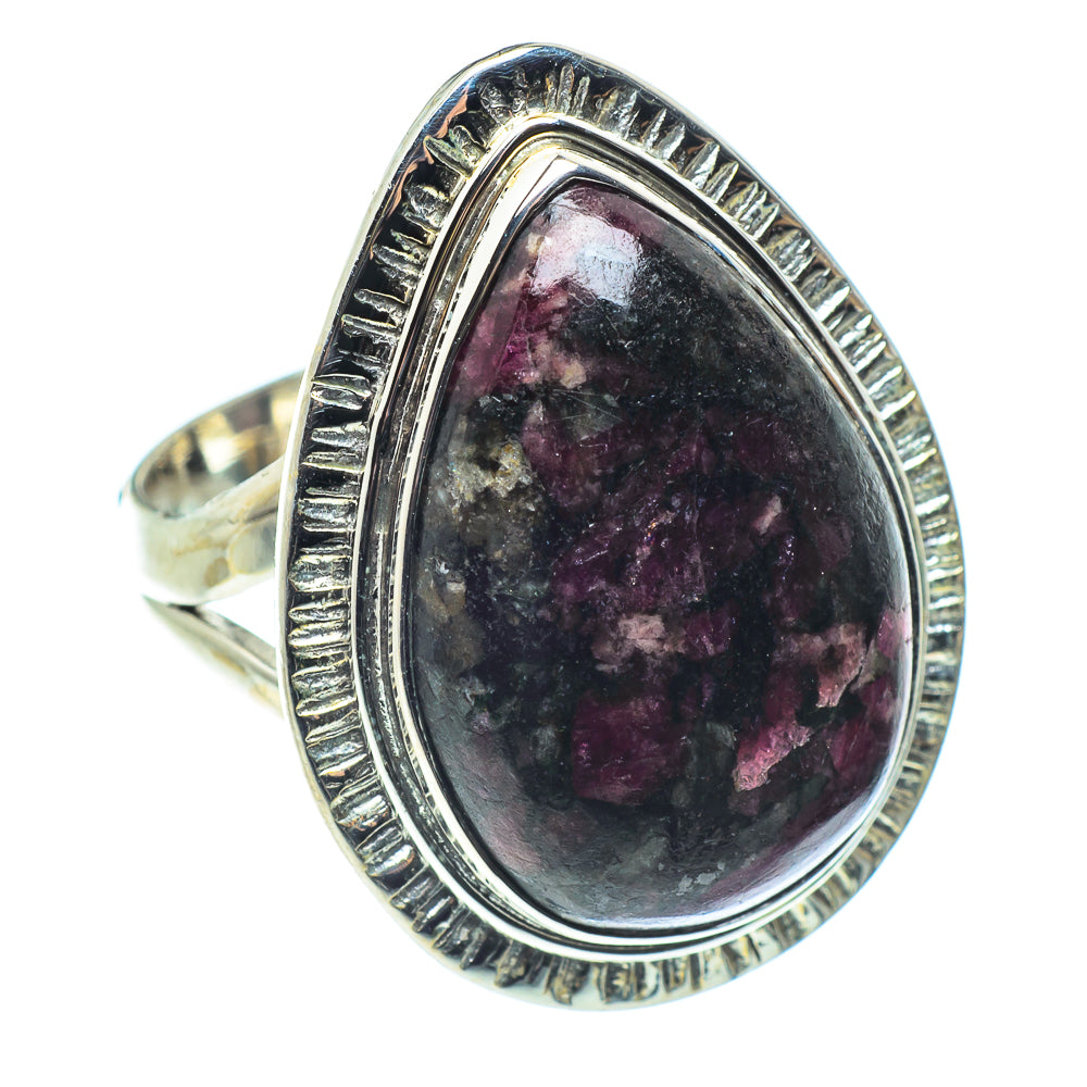 Russian Eudialyte Rings handcrafted by Anasilvercos - RING58533