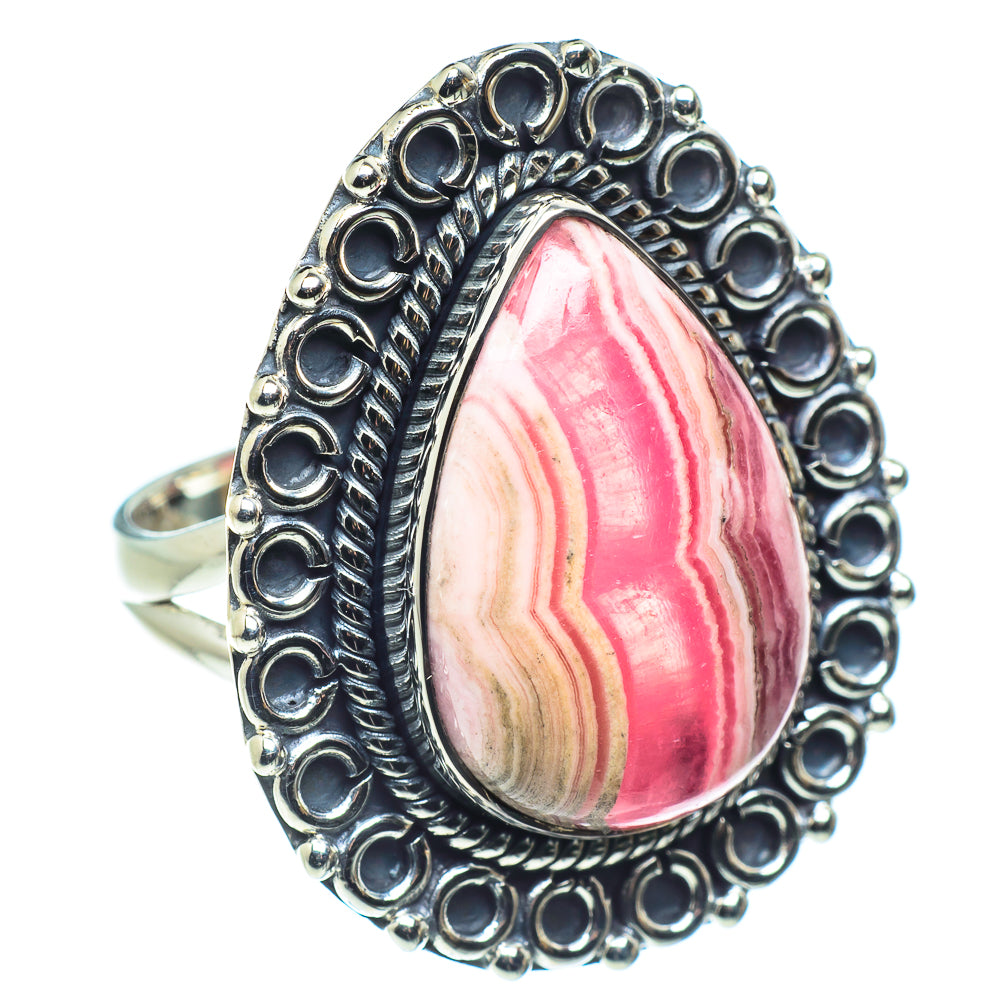 Rhodochrosite Rings handcrafted by Anasilvercos - RING58535