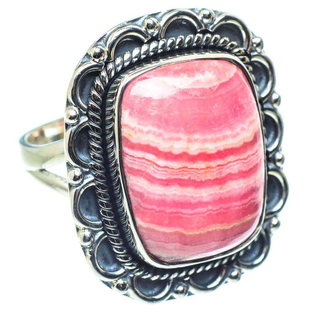 Rhodochrosite Rings handcrafted by Anasilvercos - RING58546