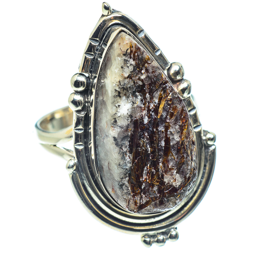 Astrophyllite Rings handcrafted by Anasilvercos - RING58549