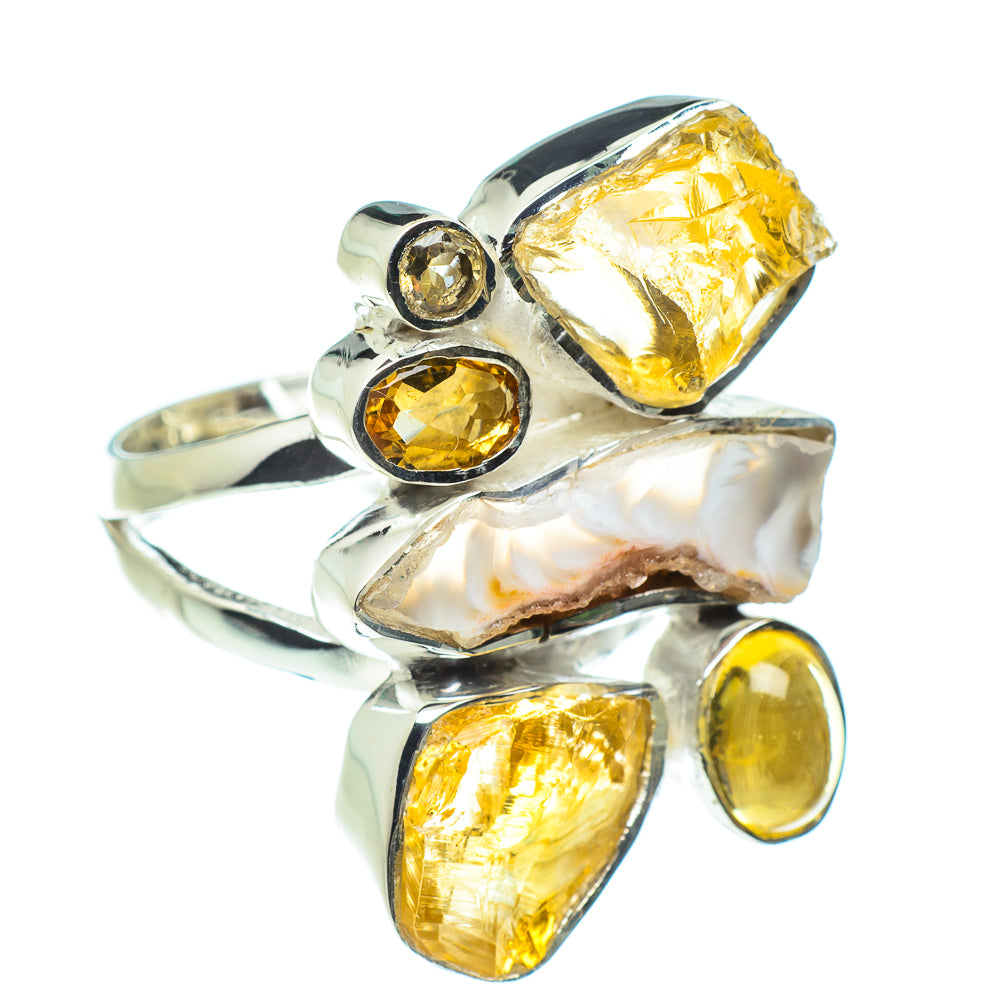 Citrine Rings handcrafted by Anasilvercos - RING58570