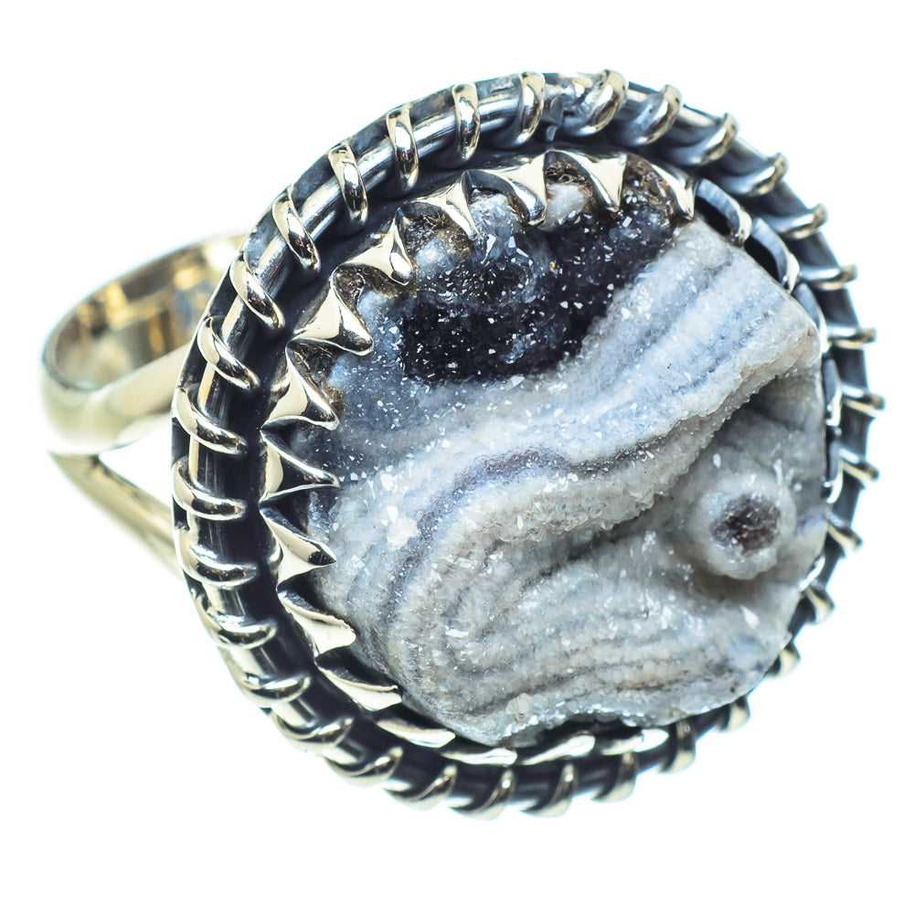 Desert Druzy Rings handcrafted by Anasilvercos - RING58586