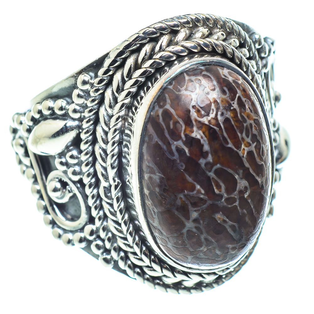 Dinosaur Bone Rings handcrafted by Anasilvercos - RING58587