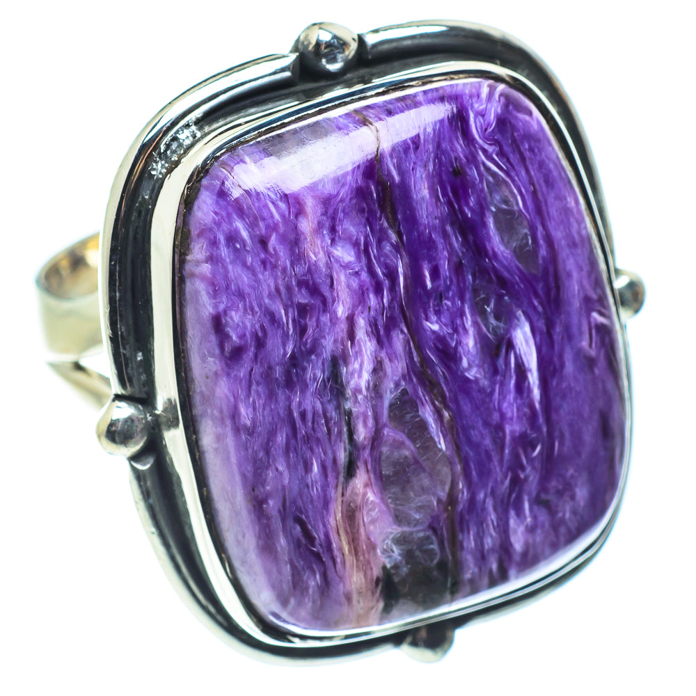 Charoite Rings handcrafted by Anasilvercos - RING58588
