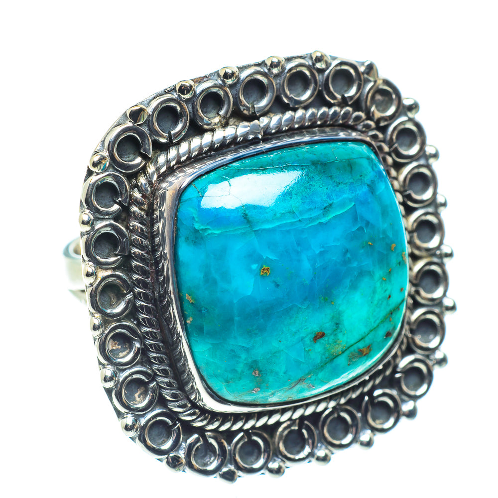 Chrysocolla Rings handcrafted by Anasilvercos - RING58608
