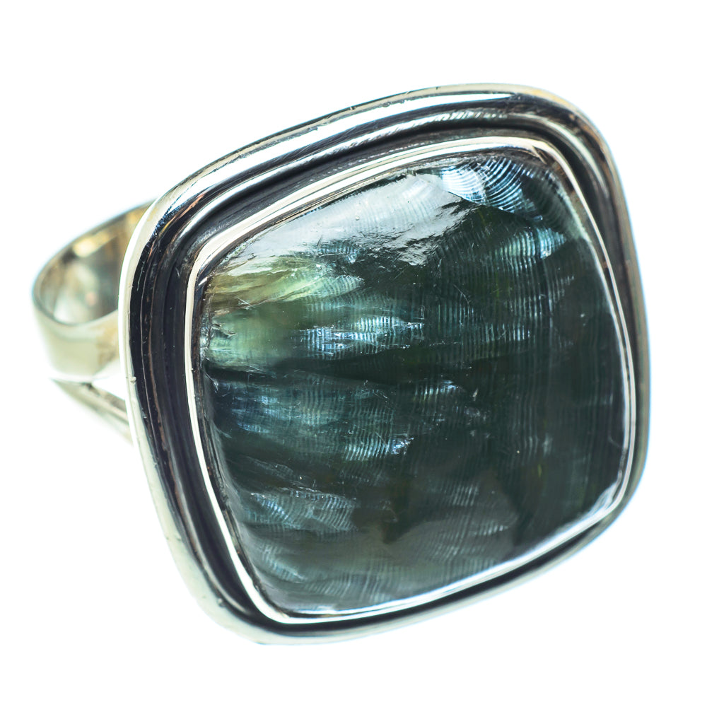 Seraphinite Rings handcrafted by Anasilvercos - RING58625