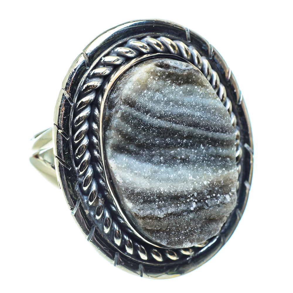 Desert Druzy Rings handcrafted by Anasilvercos - RING58632
