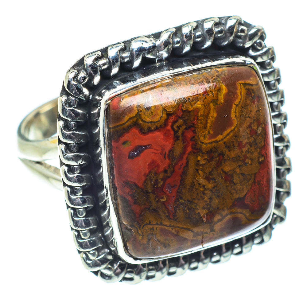 Moroccan Agate Rings handcrafted by Anasilvercos - RING58636