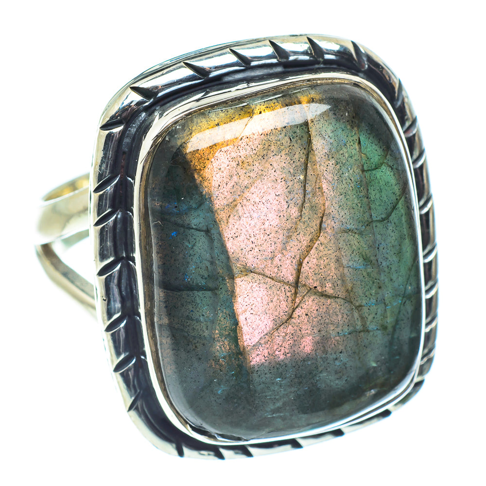 Labradorite Rings handcrafted by Anasilvercos - RING58643