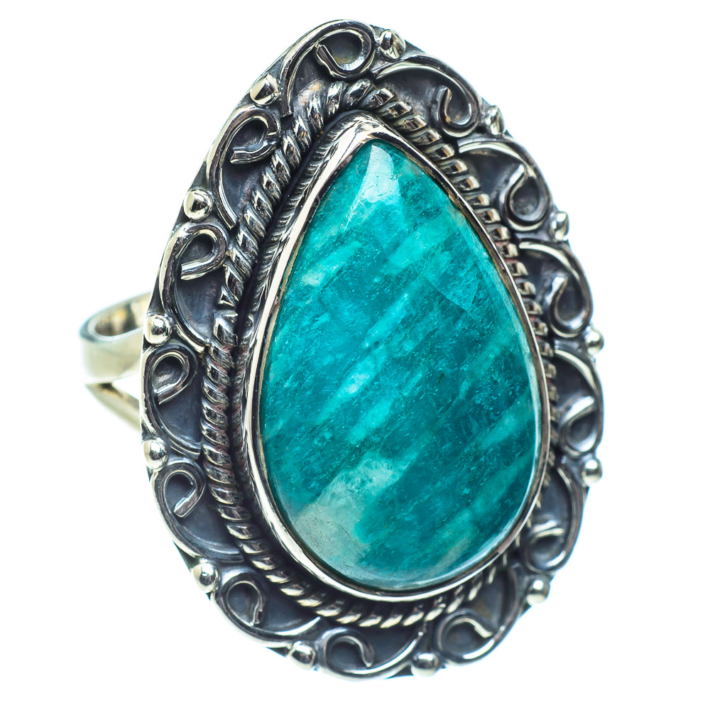Amazonite Rings handcrafted by Anasilvercos - RING58659