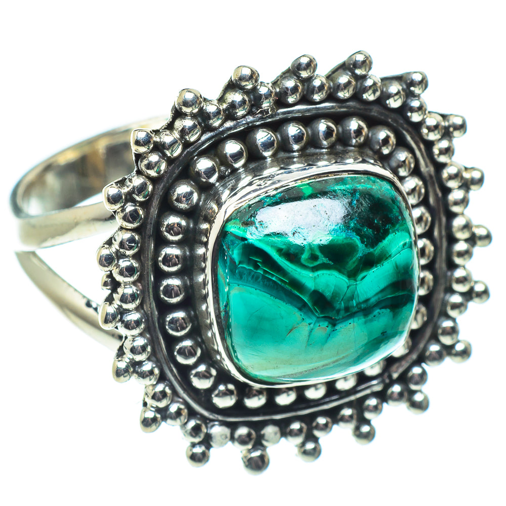 Chrysocolla Rings handcrafted by Anasilvercos - RING58662