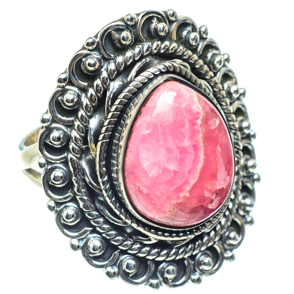 Rhodochrosite Rings handcrafted by Anasilvercos - RING58666