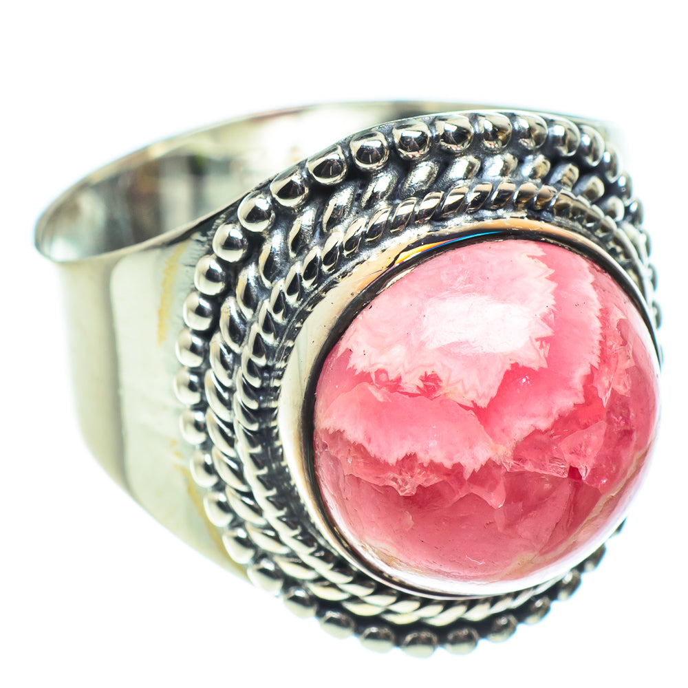 Rhodochrosite Rings handcrafted by Anasilvercos - RING58667