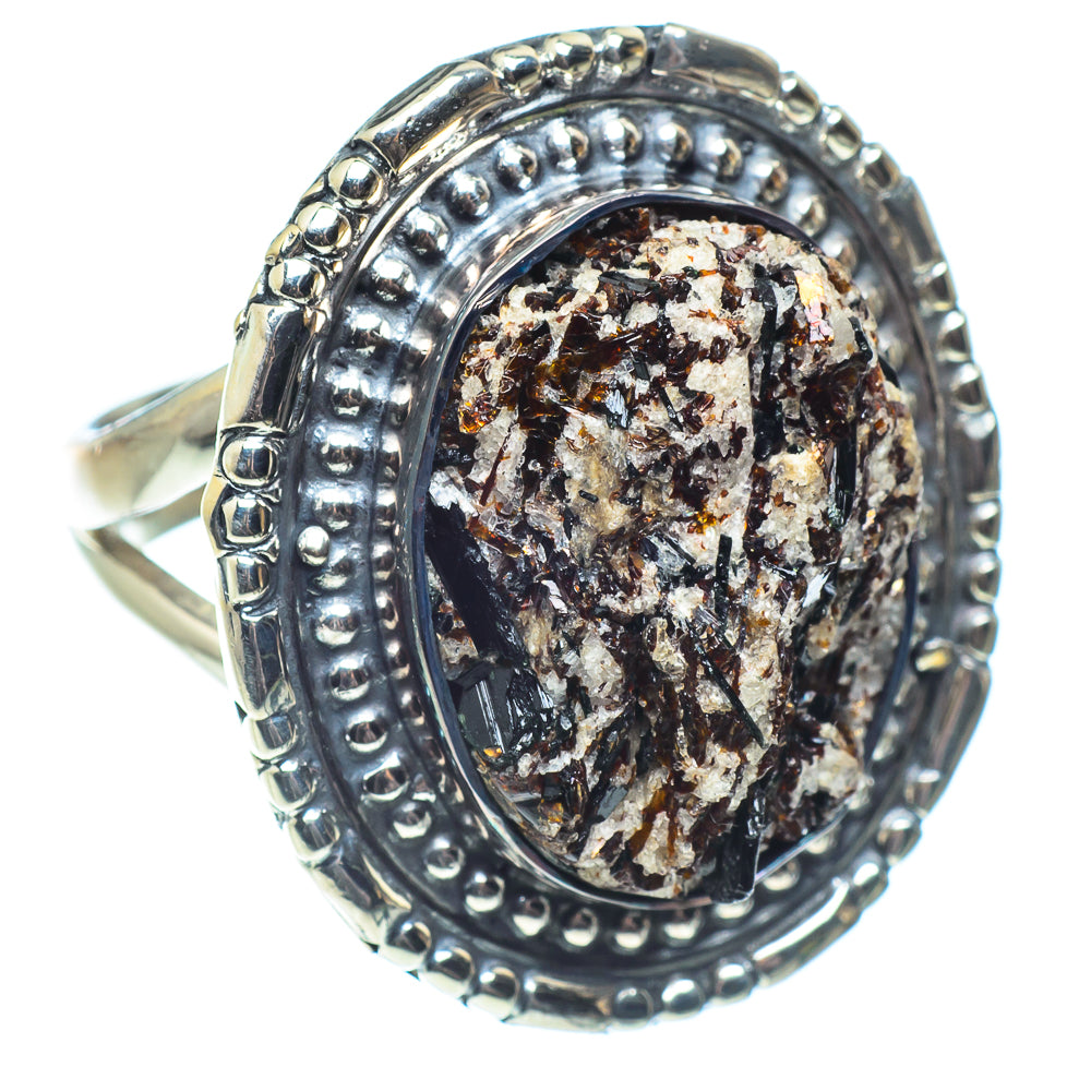 Astrophyllite Rings handcrafted by Anasilvercos - RING58675