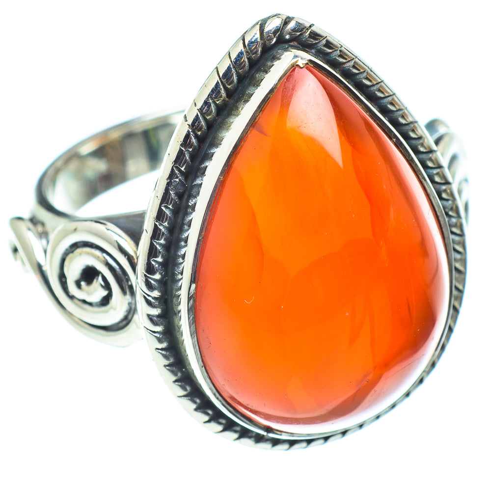 Carnelian Rings handcrafted by Anasilvercos - RING58690