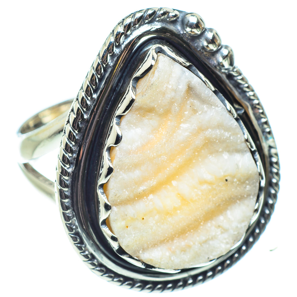 Desert Druzy Rings handcrafted by Anasilvercos - RING58693 - Photo 2