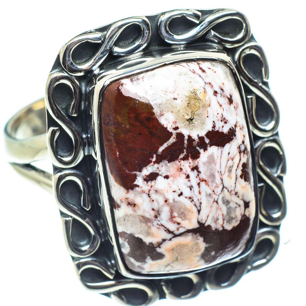 Wild Horse Jasper Rings handcrafted by Anasilvercos - RING58708