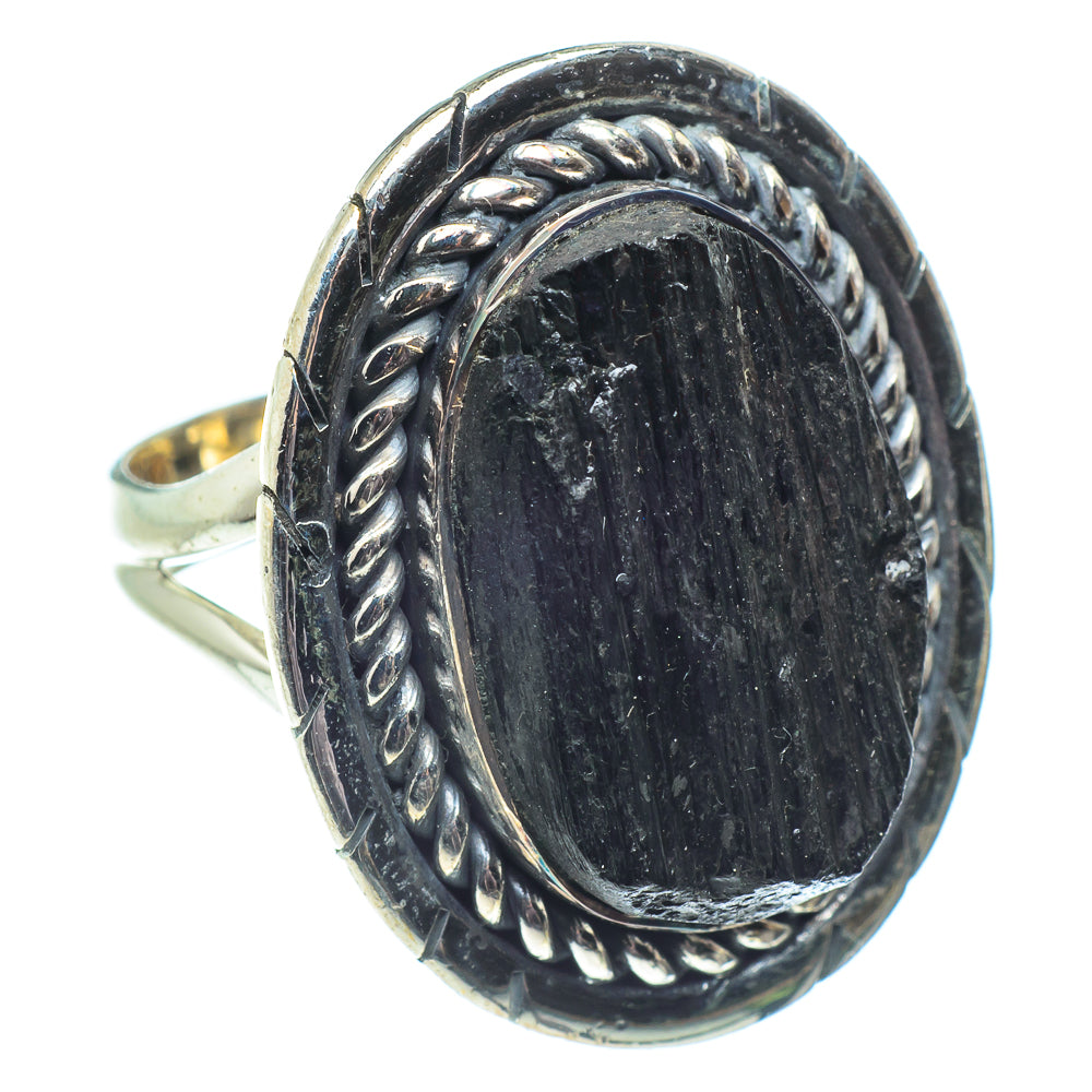 Black Tourmaline Rings handcrafted by Anasilvercos - RING58711