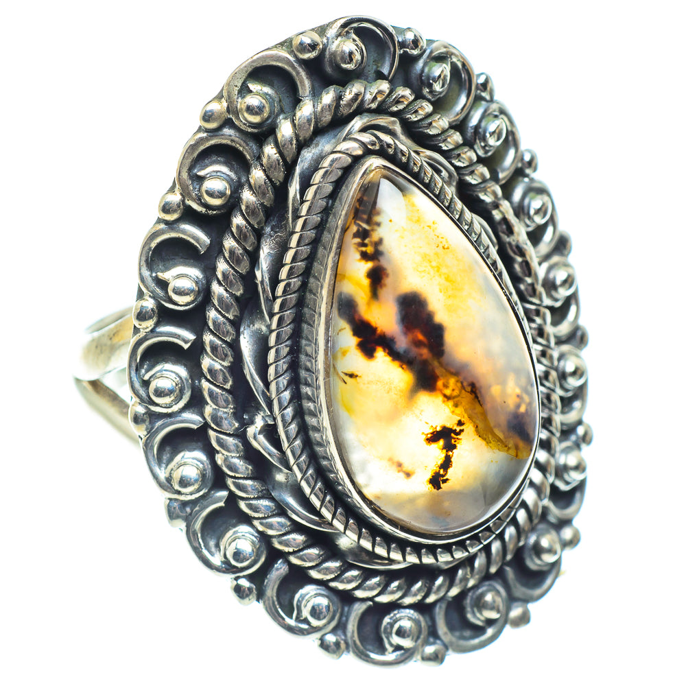 Montana Agate Rings handcrafted by Anasilvercos - RING58714