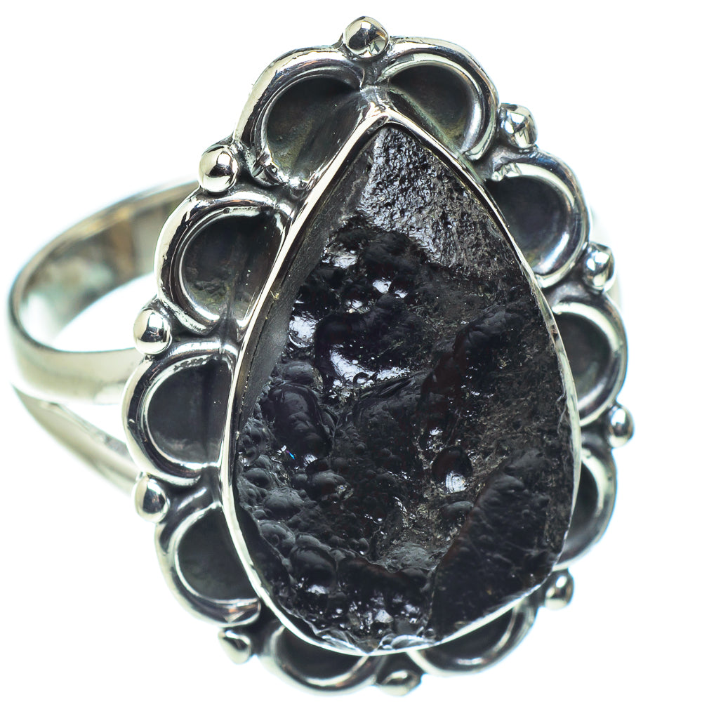 Tektite Rings handcrafted by Anasilvercos - RING58735