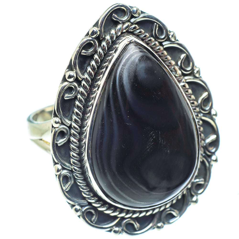 Psilomelane Rings handcrafted by Anasilvercos - RING58736