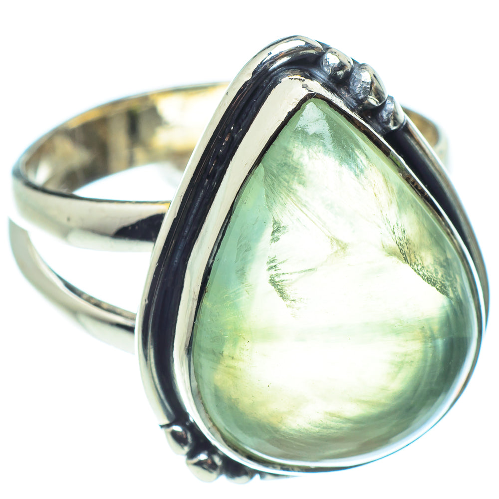 Prehnite Rings handcrafted by Anasilvercos - RING58738