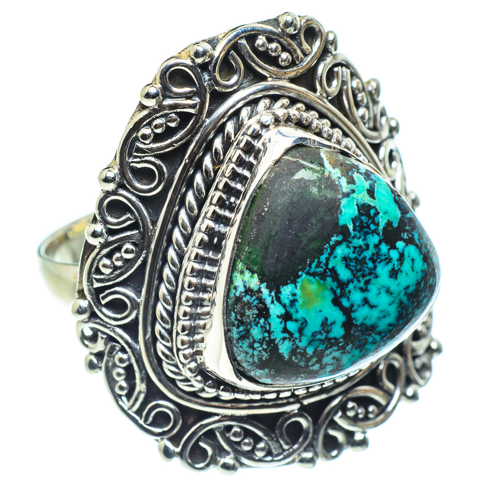 Shattuckite Rings handcrafted by Anasilvercos - RING58740