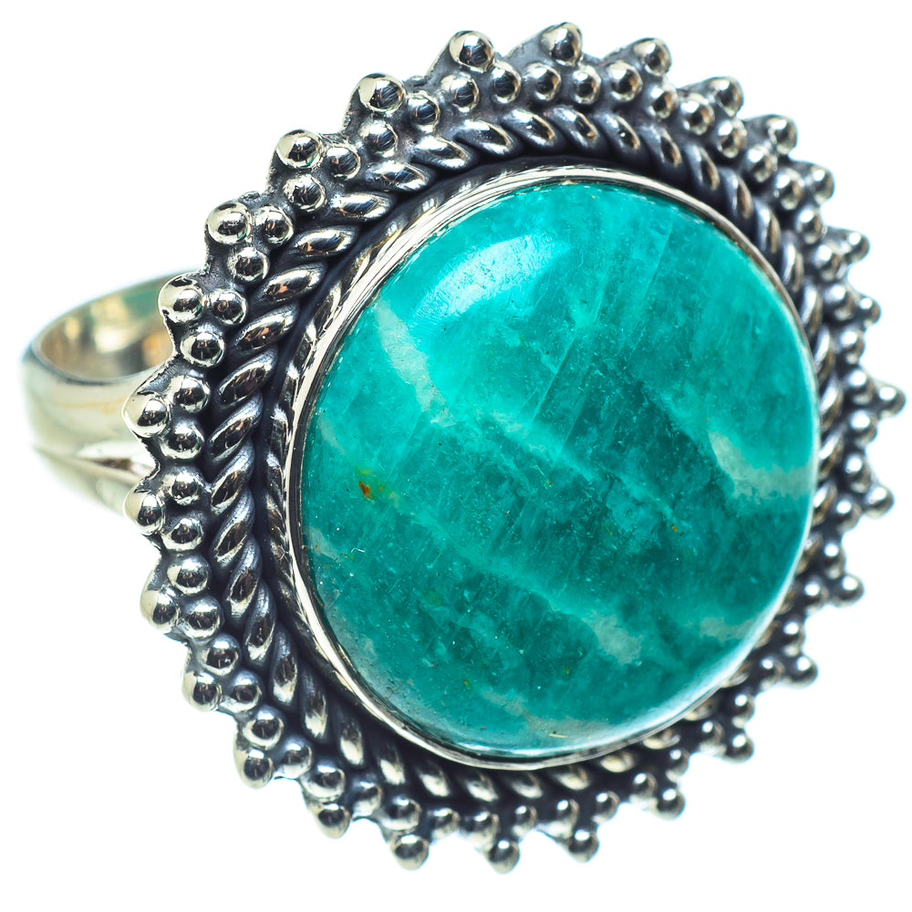 Amazonite Rings handcrafted by Anasilvercos - RING58754