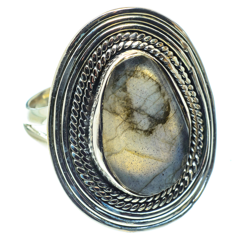 Labradorite Rings handcrafted by Anasilvercos - RING58755
