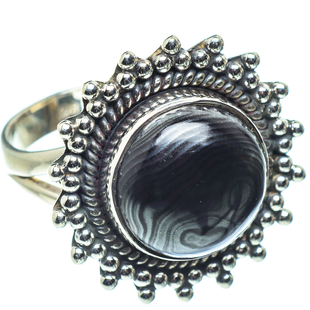 Psilomelane Rings handcrafted by Anasilvercos - RING58763