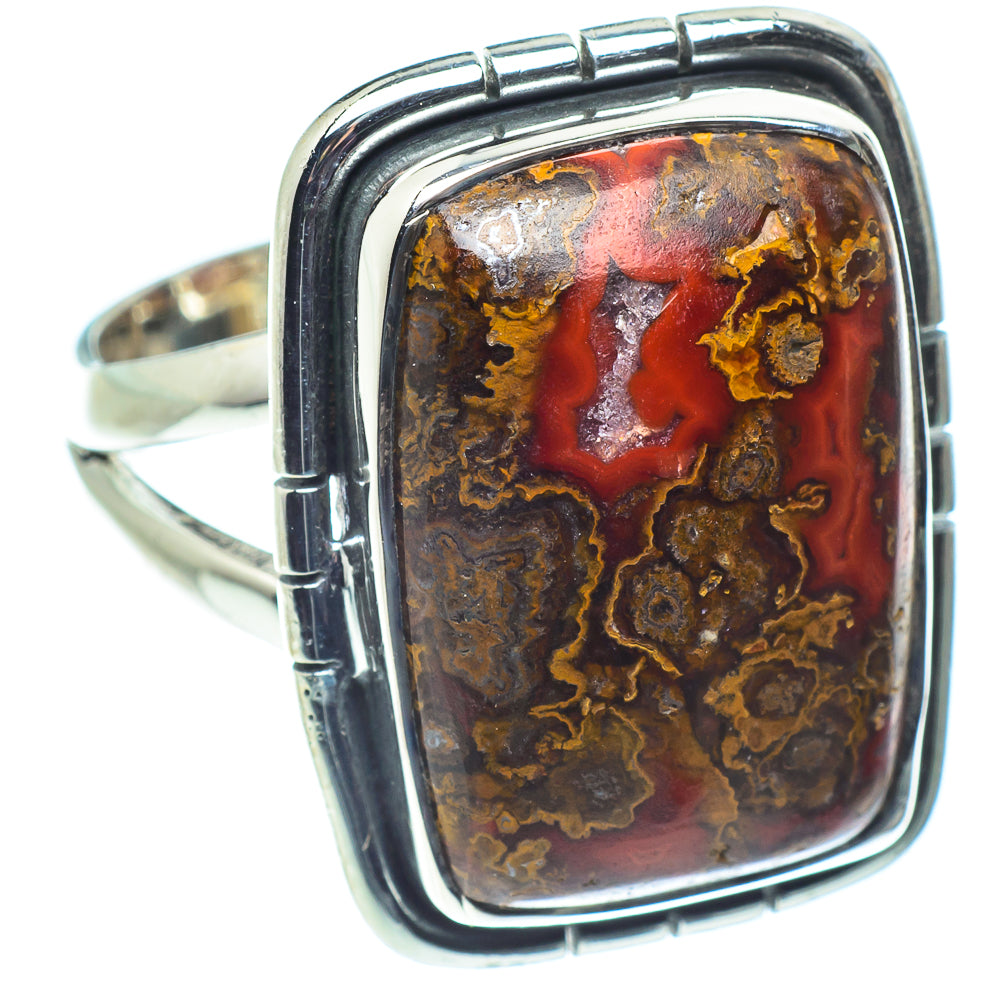 Moroccan Agate Rings handcrafted by Anasilvercos - RING58775