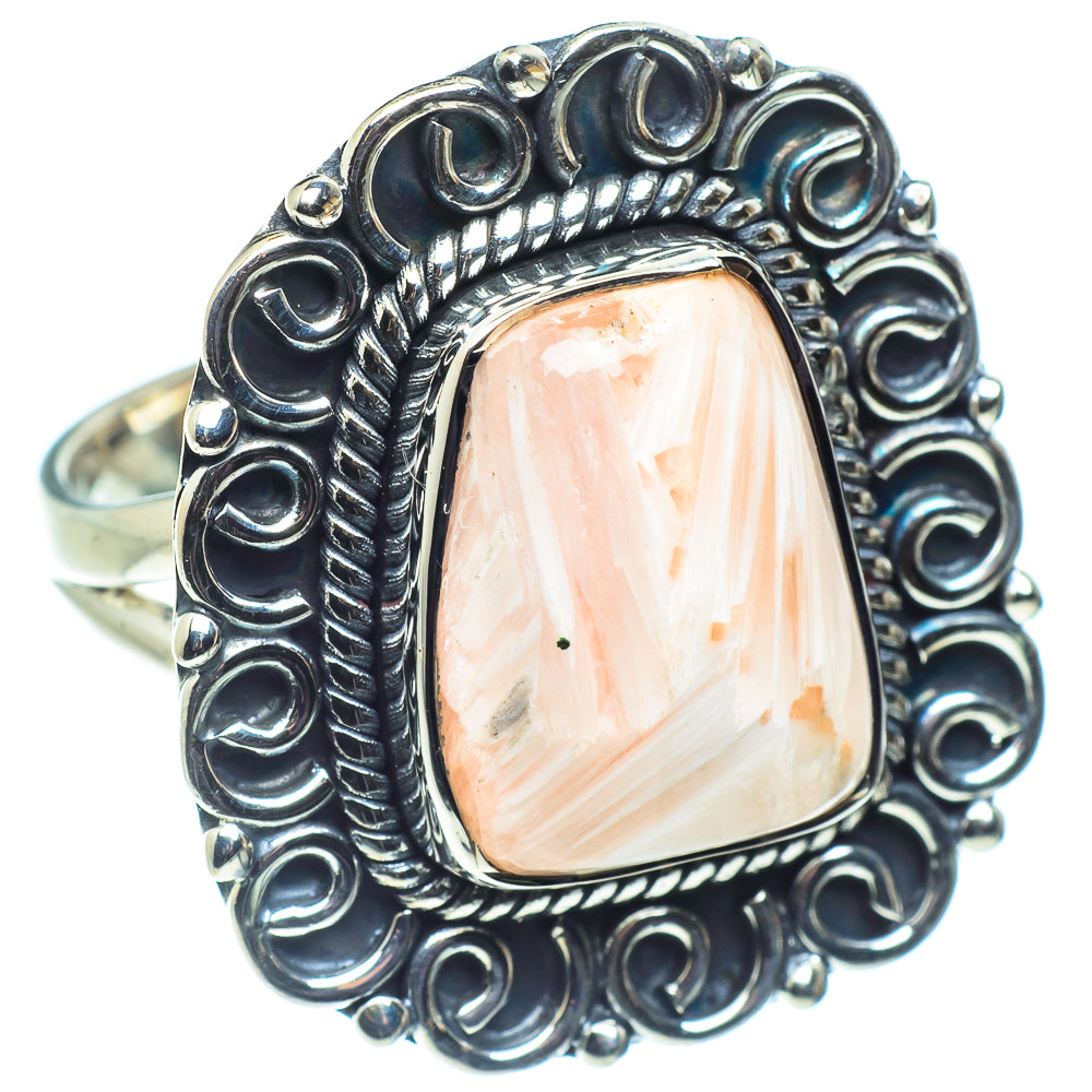 Scolecite Rings handcrafted by Anasilvercos - RING58809 - Photo 2