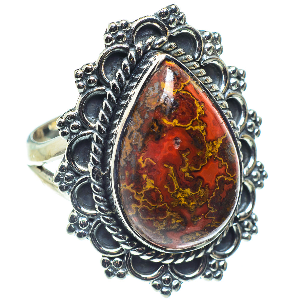 Moroccan Agate Rings handcrafted by Anasilvercos - RING58815