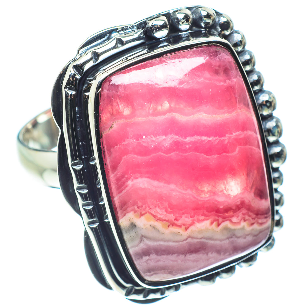 Rhodochrosite Rings handcrafted by Anasilvercos - RING58827