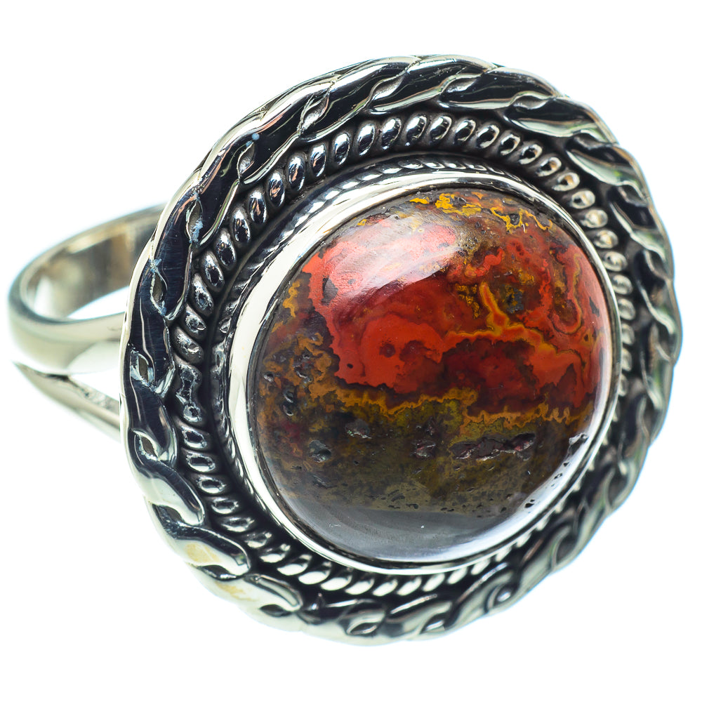 Moroccan Agate Rings handcrafted by Anasilvercos - RING58833